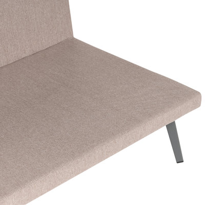 4 Seater Garden Sofa Beige LORETELLO - 6