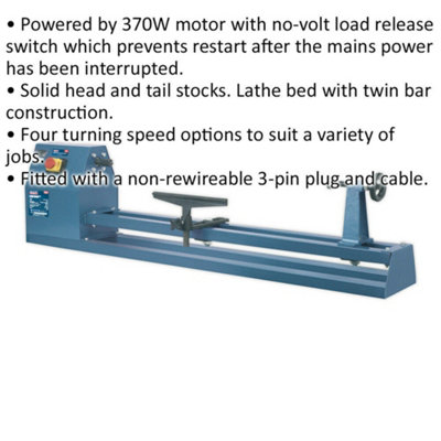 Wood store lathe b&q