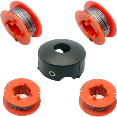 4-spools-and-1-cap-trimmer-replacement-spools-for-bosch-art-23-26-30