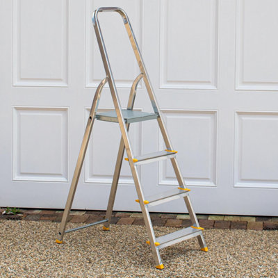 4 Step Trade Platform Step Ladder DIY At B Q   4 Step Trade Platform Step Ladder~5060195720171 01c MP