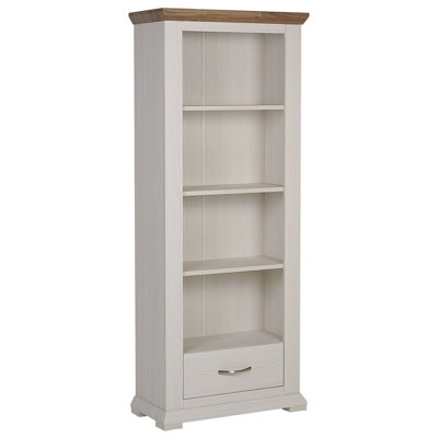 4 Tier Bookcase Cream KINGSTON