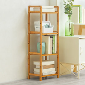 4 Tier Bookcase Shelf Organizer for Living Room Home 350mm(W)