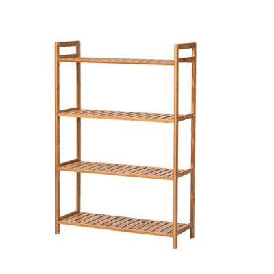 4 Tier Bookshelves Home Office Bookcase Shelf Storage Organizer for Bedroom Living Room Home Office 680mm(W)