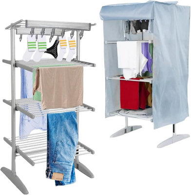 Heated Clothes Clothes Airer Robert Dyas Glamhaus Digital Electric