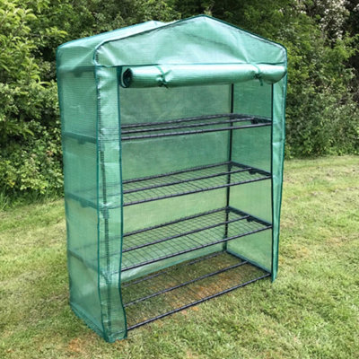 4 Tier Extra Wide Reinforced Replacement Greenhouse Cover - 5