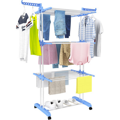 4 Tier Foldable Clothes Drying Rack DIY at B Q