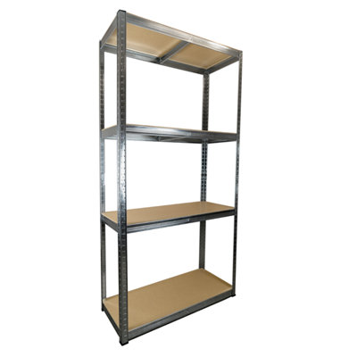 4 Tier Galvanised Garage Shelving 1800h x 900w x 400d mm 175kg - 3