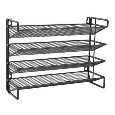4 Tier Metal Spice Rack Organizer