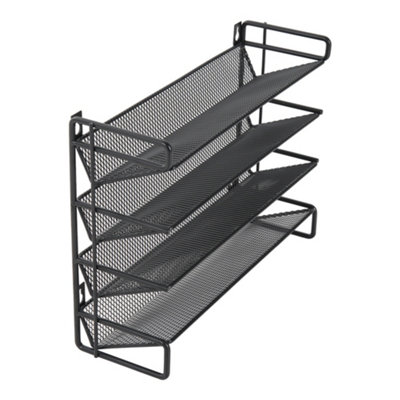 4 Tier Metal Spice Rack Organizer