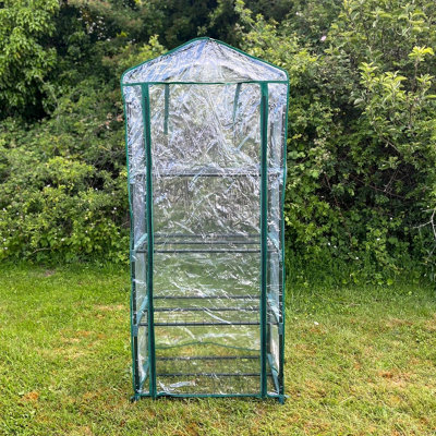 4 Tier Mini Greenhouse Clear View Replacement Cover