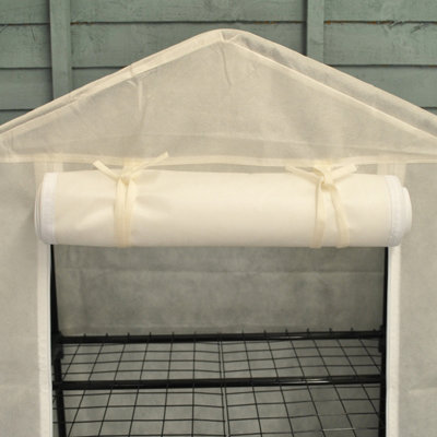 4 Tier Mini Greenhouse Frost Fleece Protection Cover - 3