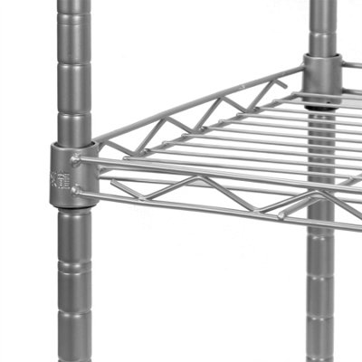 4 Tier Steel Shelving Unit - M&W - 6
