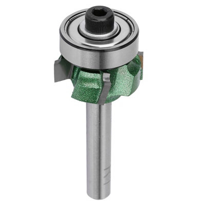 4-Tooth Woodworking Milling Cutter Trimmer Router Bit(R1) for Precision Edges