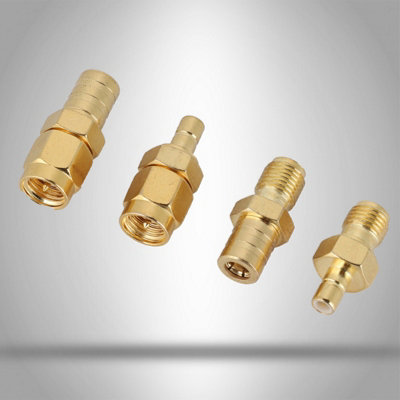 4 Types of RF Adapters:SMA to SMB Connectors for DAB Car Radio Antennas