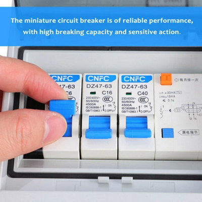 4 Way Consumer Unit with RCD and 3 MCBs