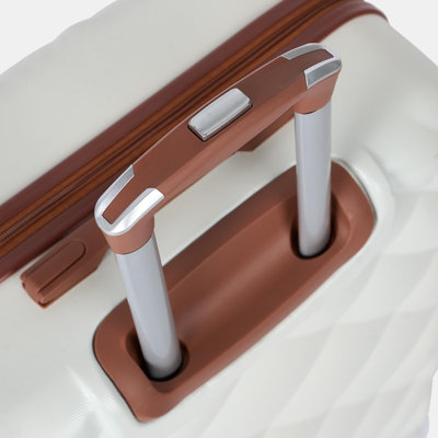 4 Wheel Suitcase Set of 3 Hard Shell Travel Bag Luggage Cabin Trolley - 4