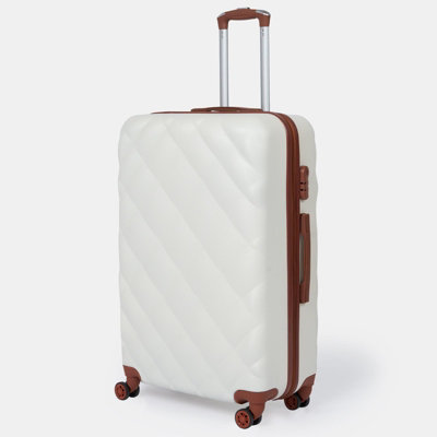 4 Wheel Suitcase Set of 3 Hard Shell Travel Bag Luggage Cabin Trolley - 6