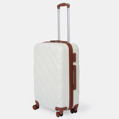 4 Wheel Suitcase Set of 3 Hard Shell Travel Bag Luggage Cabin Trolley - 7