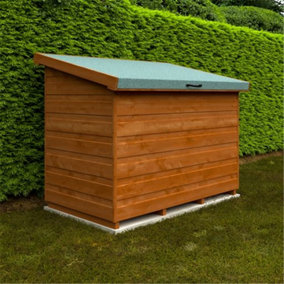 4 x 2' 2" (1.15m x 0.67m) Wooden Tool Chest (12mm T&G Floor and APEX Roof) (4ft x 2ft2) (4x2'2)
