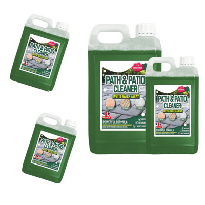 4 X 2.5 Litre Path & Patio Cleaner Ideal for Patios, Driveways & Paths