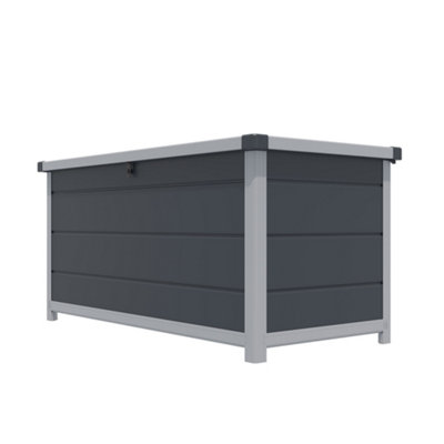 4 x 2 Plastic Cushion Box (Dark Grey)