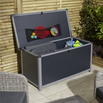 4 x 2 Plastic Cushion Box (Dark Grey)