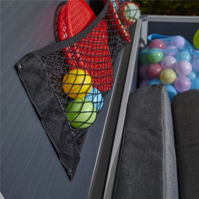 4 x 2 Plastic Cushion Box (Dark Grey)