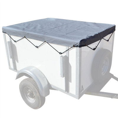 4' x 3' ft (122x91cm) Trailer Cover With Elastic Cord Eyelets Erde ...