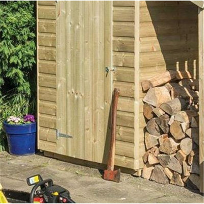 4 x 3 Oxford Shed With Lean To