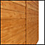 4 x 4 (1.23m x 1.15m) Wooden T&G Double Doors Security Garden PENT Shed (12mm T&G Floor and Roof) (4ft x 4ft) (4x4)