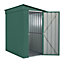 4 x 6 Pent Metal Garden Shed - Heritage Green (4ft x 6ft / 4' x 6' / 1.2m x 1.8m)