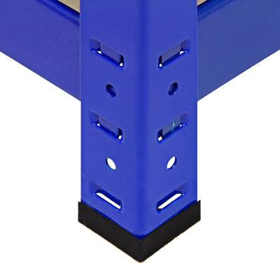 4 x 90cm Blue Storage Racks 4200kg Capacity