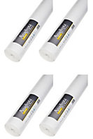 4 x Anaglypta Woodchip Paintable Wallpaper Tuffstuff Paste The Wall 10M