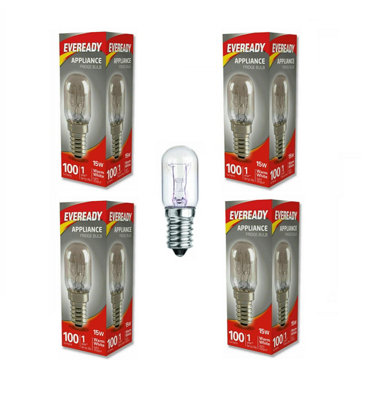 Eveready Fridge Light Bulb E14 15w 100 Lumens