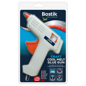 4 x Bostik Craft Cool Melt Glue Gun + 2 Free Glue Adhesive Sticks