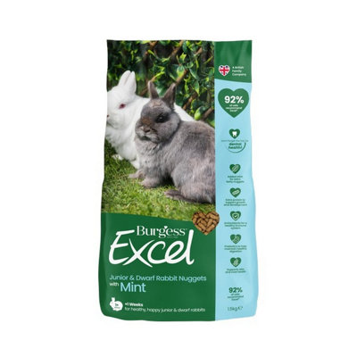 4 x Burgess Excel Adult Rabbit Mint 1.5kg Price Comparisons | Compare The Build