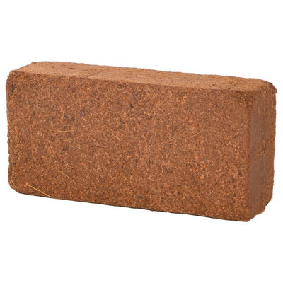 4 x Coco Peat Brick Coir Compost Block 10L Coconut Potting Fibre ...