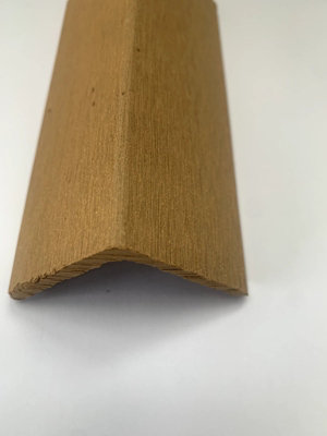 4 x composite edge light brown finishing trims durable decking solution
