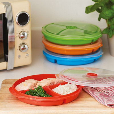 Microwavable plastic outlet plates