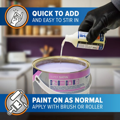 4 x Dryzone Anti-Mould Additive 100ml Concentrate to Make 20L of ...