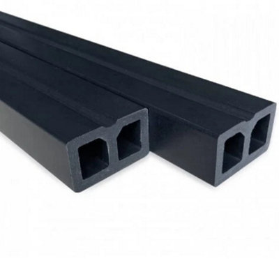 4 x durable composite decking batons 2 2m length weather resistant