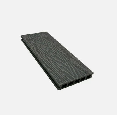 4 x durable grey decking boards with 10 year rot guarantee easy installation