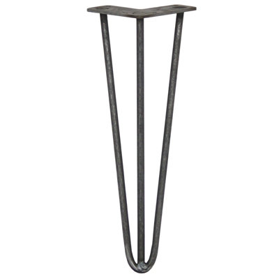 4 x Hairpin Leg - 14 - Unfinished - 3 Prong - 10mm Price Comparisons | Compare The Build