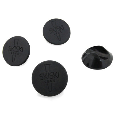 4 x Hairpin Leg Feet Protectors - Black Price Comparisons | Compare The Build