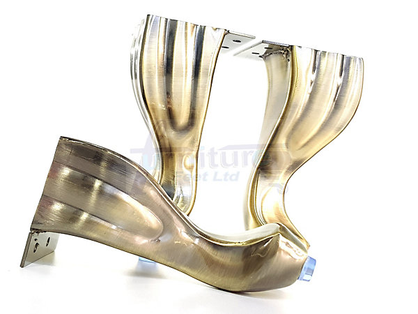 4 x Metal Queen Anne Feet Decorative Furniture Legs 140mm 4 x Metal Queen Anne Feet Decorative Furniture Legs 140mm
