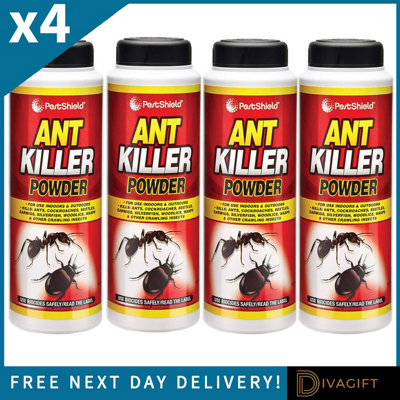 4 x Pest Shield Ant Killer Powder 150g Fast Acting Ant Control Powder ...