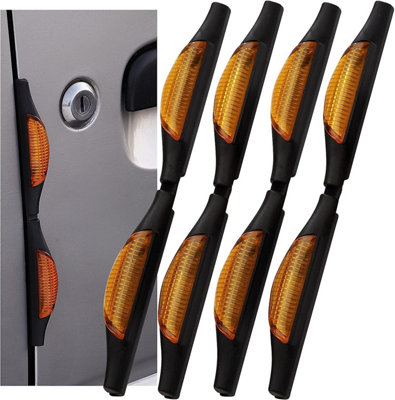  SUPVOX 3 Sets Car Bumper Orange Car Accessories Door