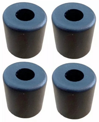 4 x Rubber Feet 25mm x 25mm Furniture Speaker Cabinets Flight Cases Amplifier SC1021