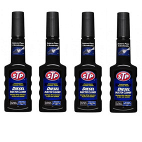 4 x STP 200ml Diesel Injector Cleaner Fuel System Cleaner Additive Restore Power