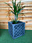 4 x Strata 32cm Lazio Planter GN696-PEW-ST Grey Planter